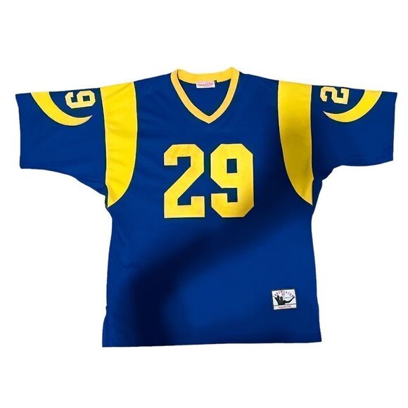 Authentic Rams Eric Dickerson #29 Throwback Jersey Sz 54 - Picture 2 of 6